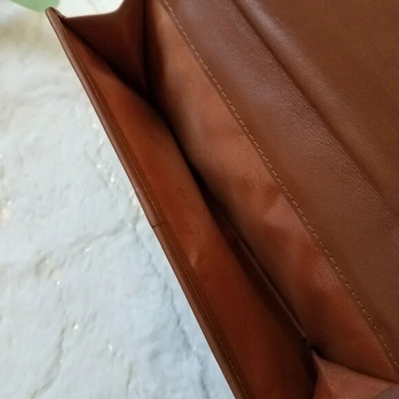 Dior Long Wallet checkbook Tan/ Green inc. COA - Picture 7 of 13